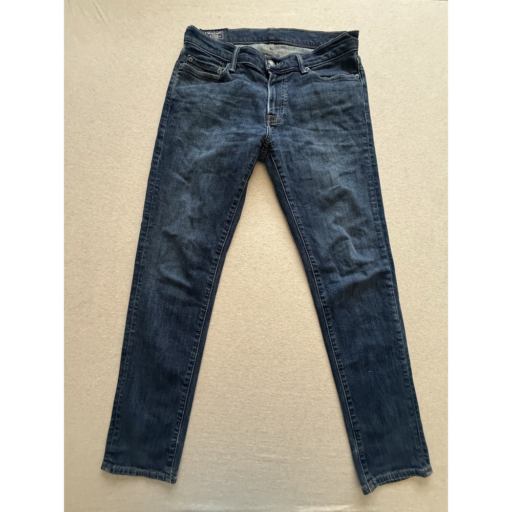 Abercrombie Fitch Rustin Athletic Slim 30x32 Blue Jeans